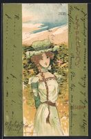 Raphael Kirchner: Reseda, Fräulein mit 