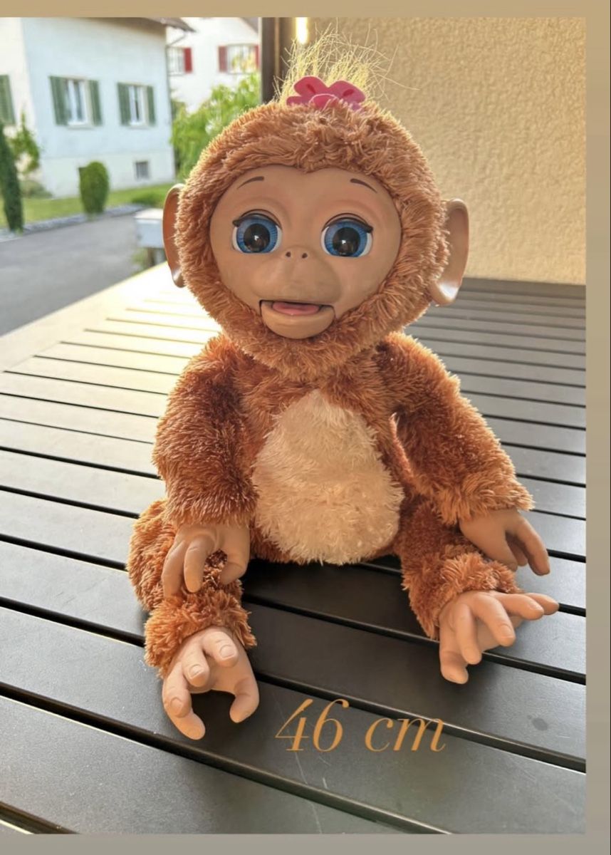 Spielzeuge: Süsser interaktiver Affe,  46 cm – Gebraucht aus Oftringen von Solima