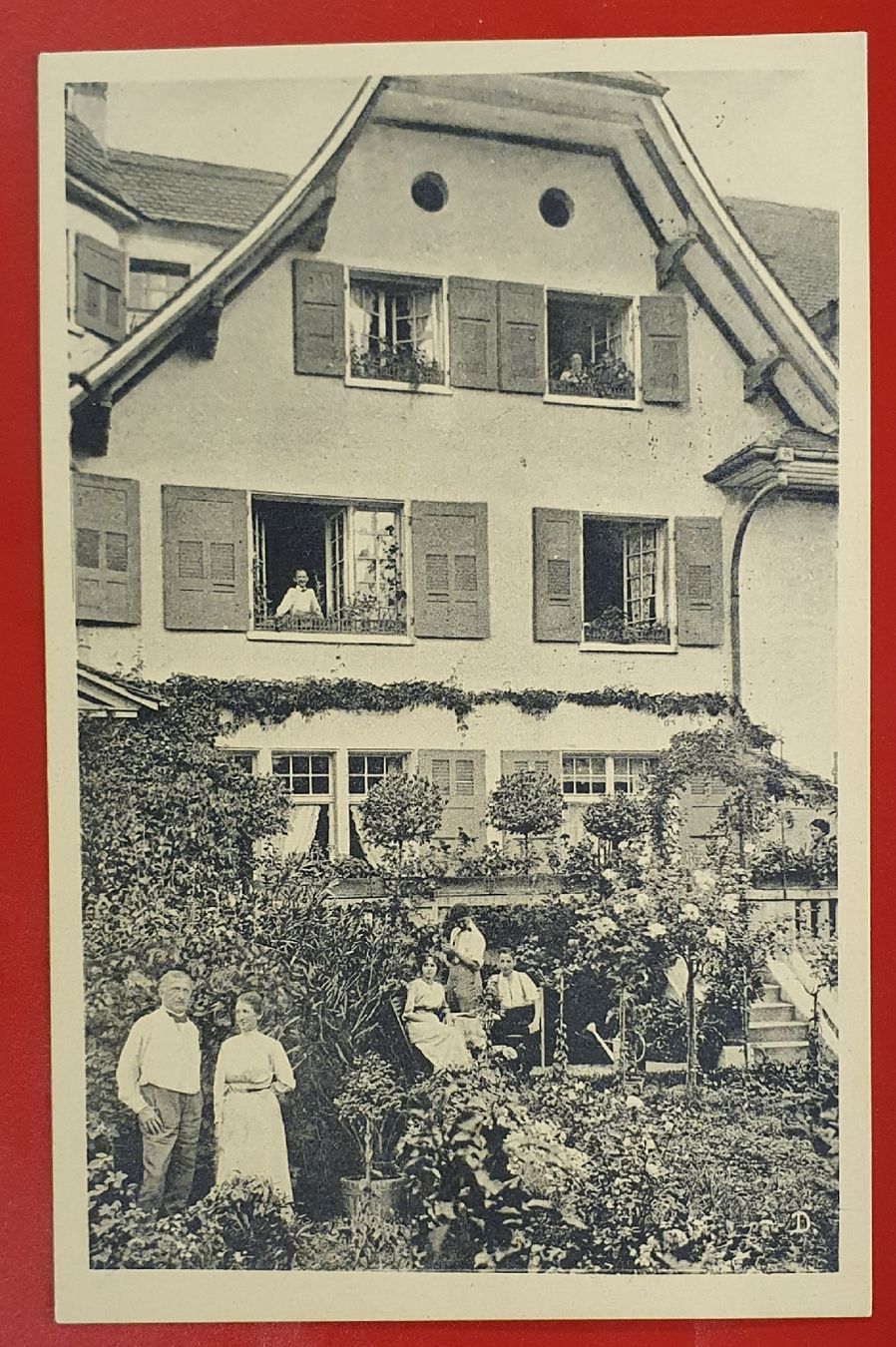Cartes postales: Bern 1915 - Wohnhaus mit Bewohner – D'occasion à Kreuzlingen par Rschweiz1