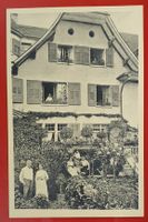 Bern 1915 - Wohnhaus mit Bewohner