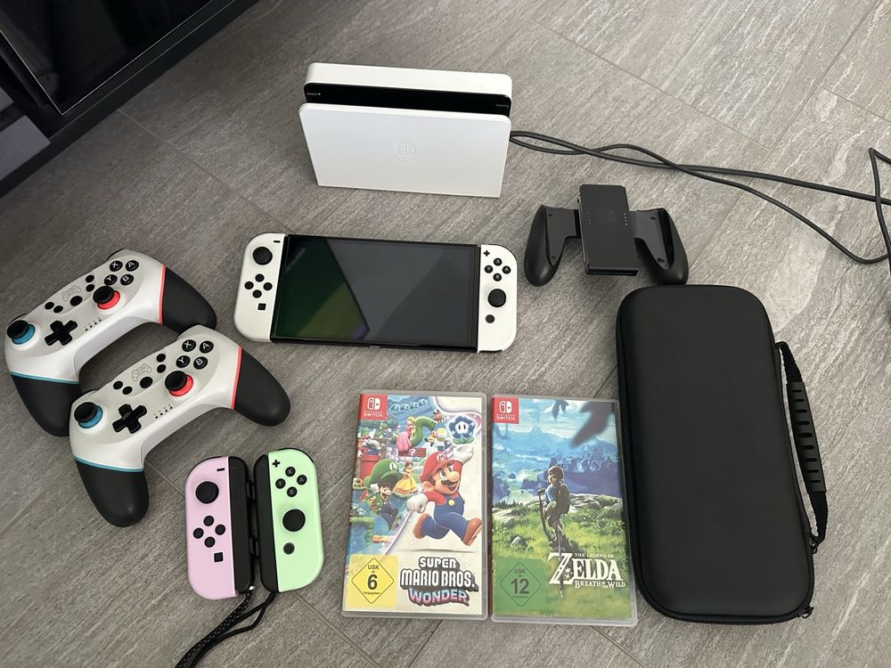 Nintendo Switch OLED inkl. Zubehör (Neu (gemäss Beschreibung)) in ...