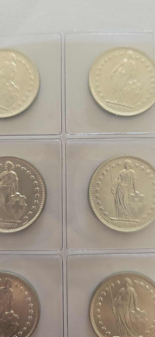 Alle Münzen: 10x 1.- 1966 ab 1.- – Neu (gemäss Beschreibung) aus Fribourg von yan_z5fr 2