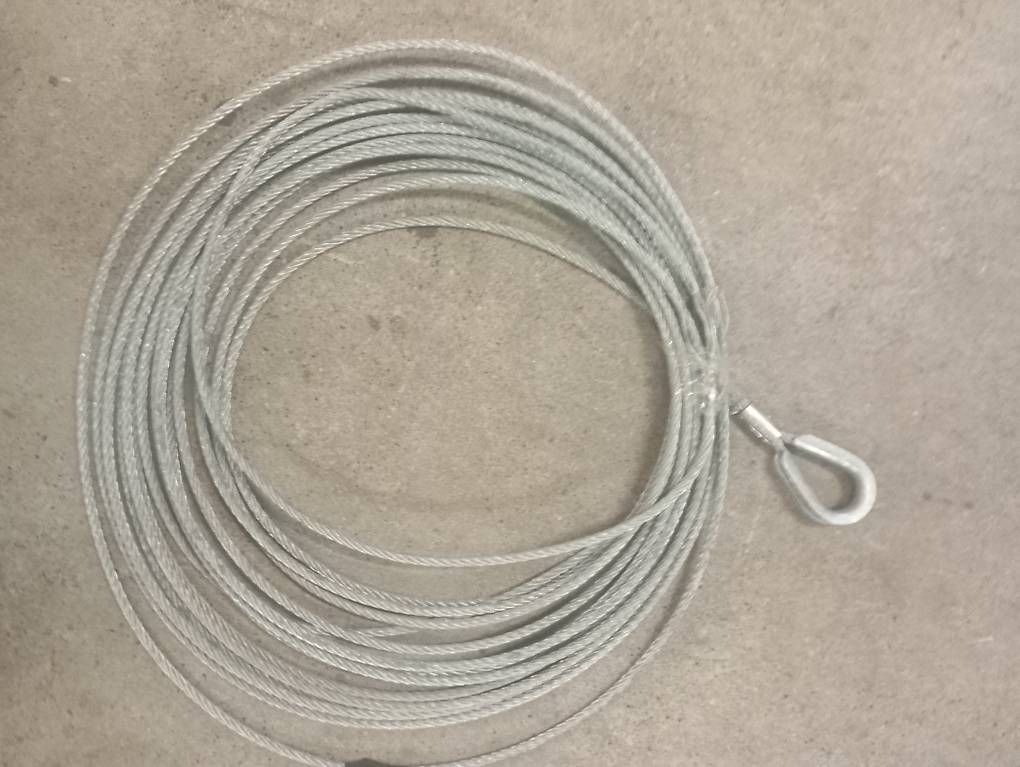 Ferramenta: Stahlseil 5 mm Durchmesser 13 Meter lang – Usato da Basel venduto da Petergunn