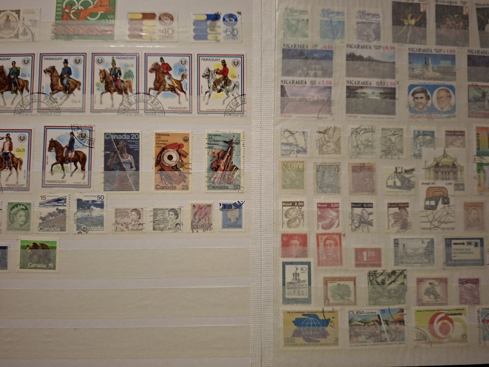 Alle Briefmarken: Briefmarkensammlung div. länder  – Gebraucht aus Balgach von SIMEON27 6