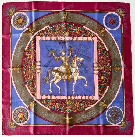 Foulard HERMES-Paris "Feux d‘Artifice" Ed.Spéc.150ans Hermès