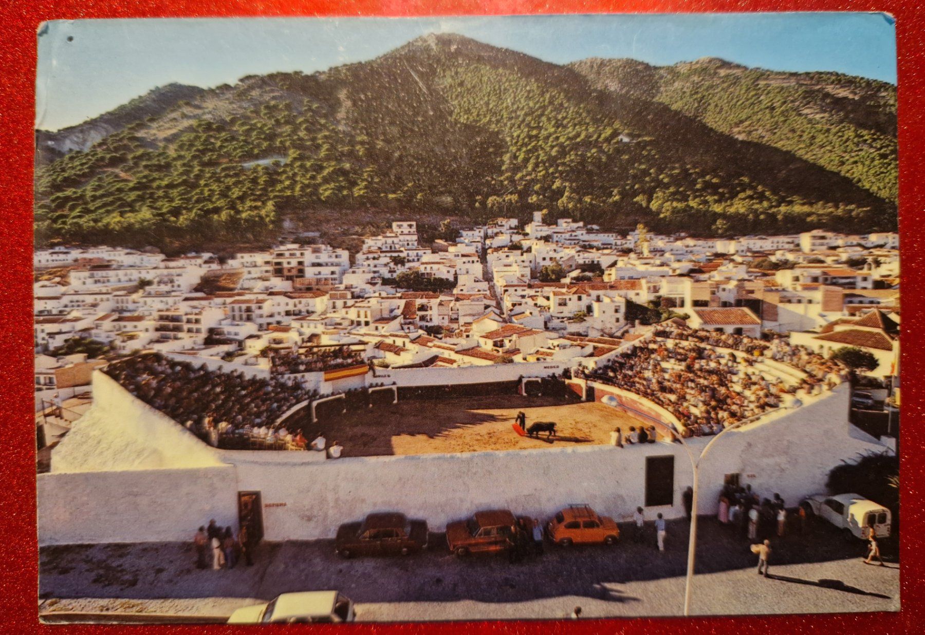 Cartoline postali: Stierkampfarena in Spanien 1980 – Usato da Melchnau venduto da Fishel