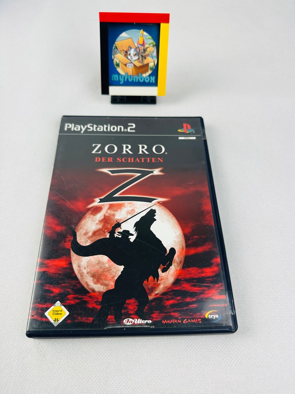 Giochi: Playstation 2 PS2 Zorro  Der Schatten CIB Multilingual – Usato da Kappel SO venduto da MyFunBox