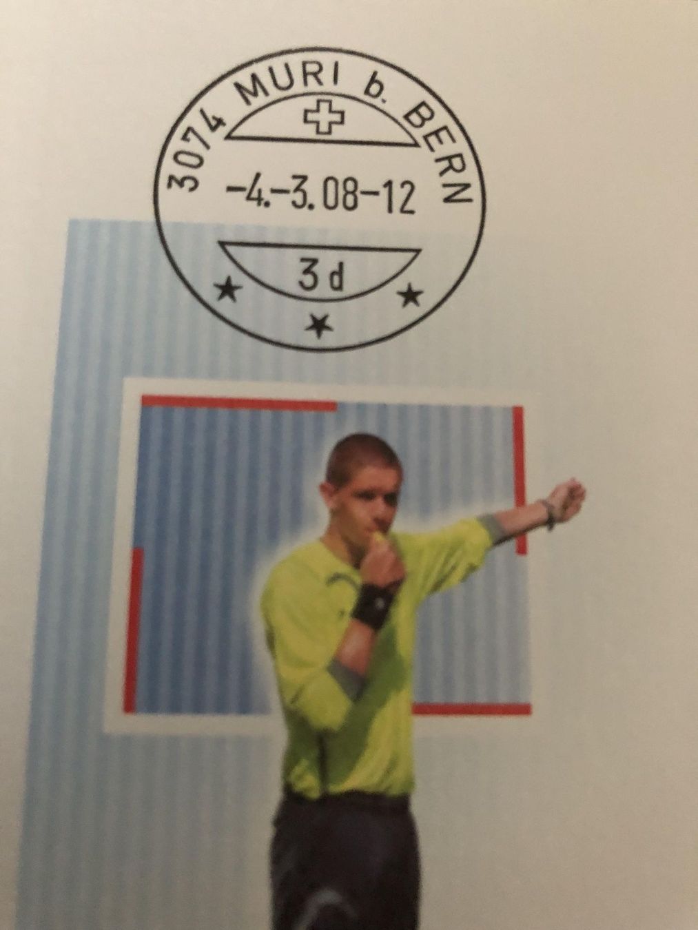 Alle Briefmarken: 2008 Sondermarke "Aktivfussball" – Gebraucht aus Horw von Luki49 3