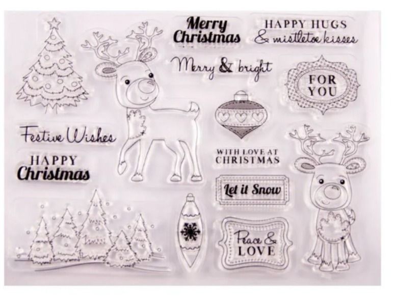 Timbri: Silikonstempel Nr.531, Weihnachten – Nuovo e nell'imballaggio originale da Gretzenbach venduto da Fliegepilz56