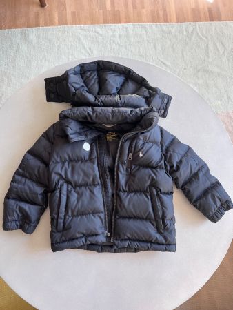 Polo Ralph Lauren Daunenjacke schwarz Grösse 100 gebraucht