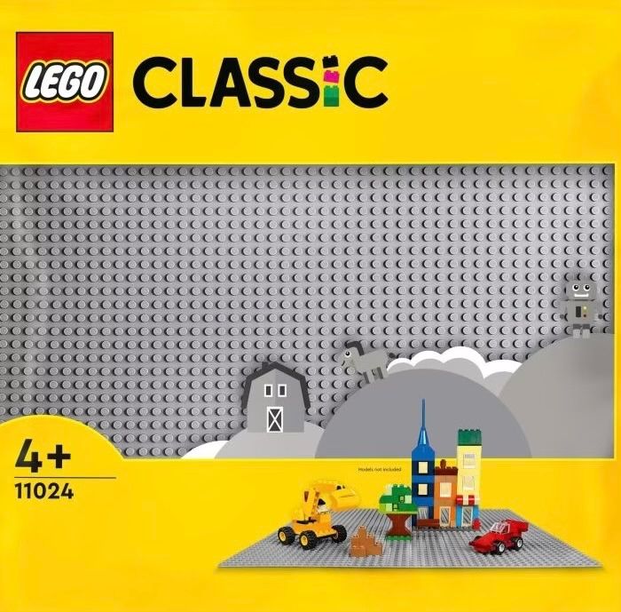 Lego Giocattoli: LEGO Bauplatte 11024, LEGO Classic grau – Nuovo (secondo la descrizione) da Basel venduto da Seifehuesli 1