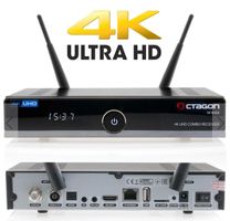 OCTAGON SF8008 4K UHD 2160p H.265 HEVC E2 Linux Dual Wifi DV