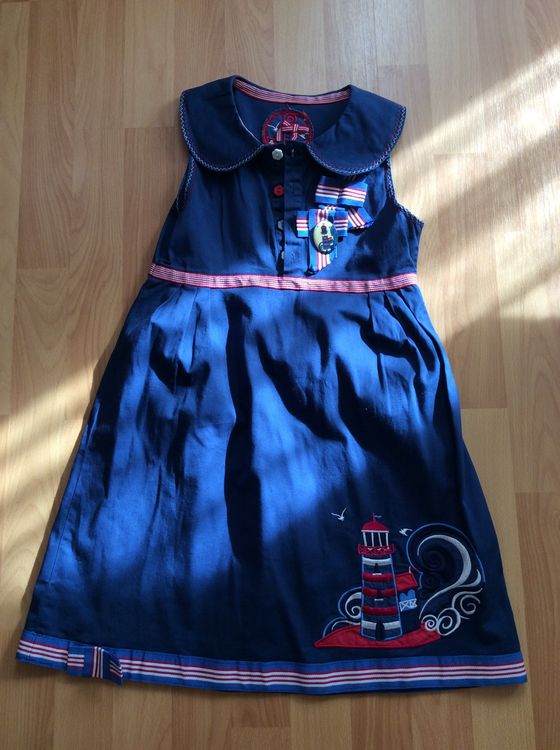 Robe Fille Rosalita Senorita Taille 4 - Verte, Rose, Bleue - Neuf Avec étiquettes