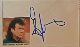 Gary Morris Autogramm signiert Karte 7x10cm