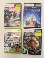 4x Xbox 360 Spiele Set – Kinect – Dance Central, Disneyland,