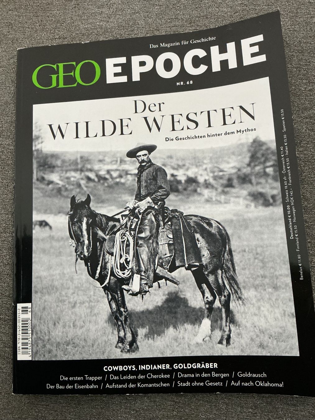 Riviste & Magazine: GEO EPOCHE Nr 68 Der Wilde Westen – Usato da Zürich venduto da Mameloschn