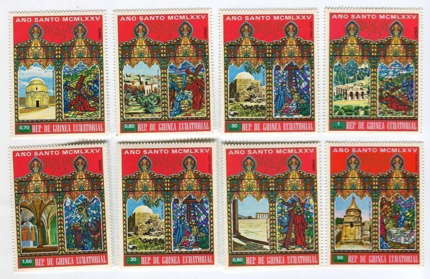 Tous les timbres: Briefmarken "Ostern". Äquatorialguinea. – Neuf avec emballage d'origine à Basel par Butsch5