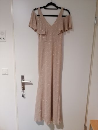 Glamorous KOTON Party Dress, Size S, Champagne Gold