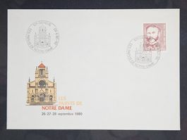 CL23 Enveloppe + Timbre Suisse 1980