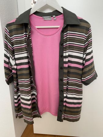 Bluse mit Top - Marke Rabe