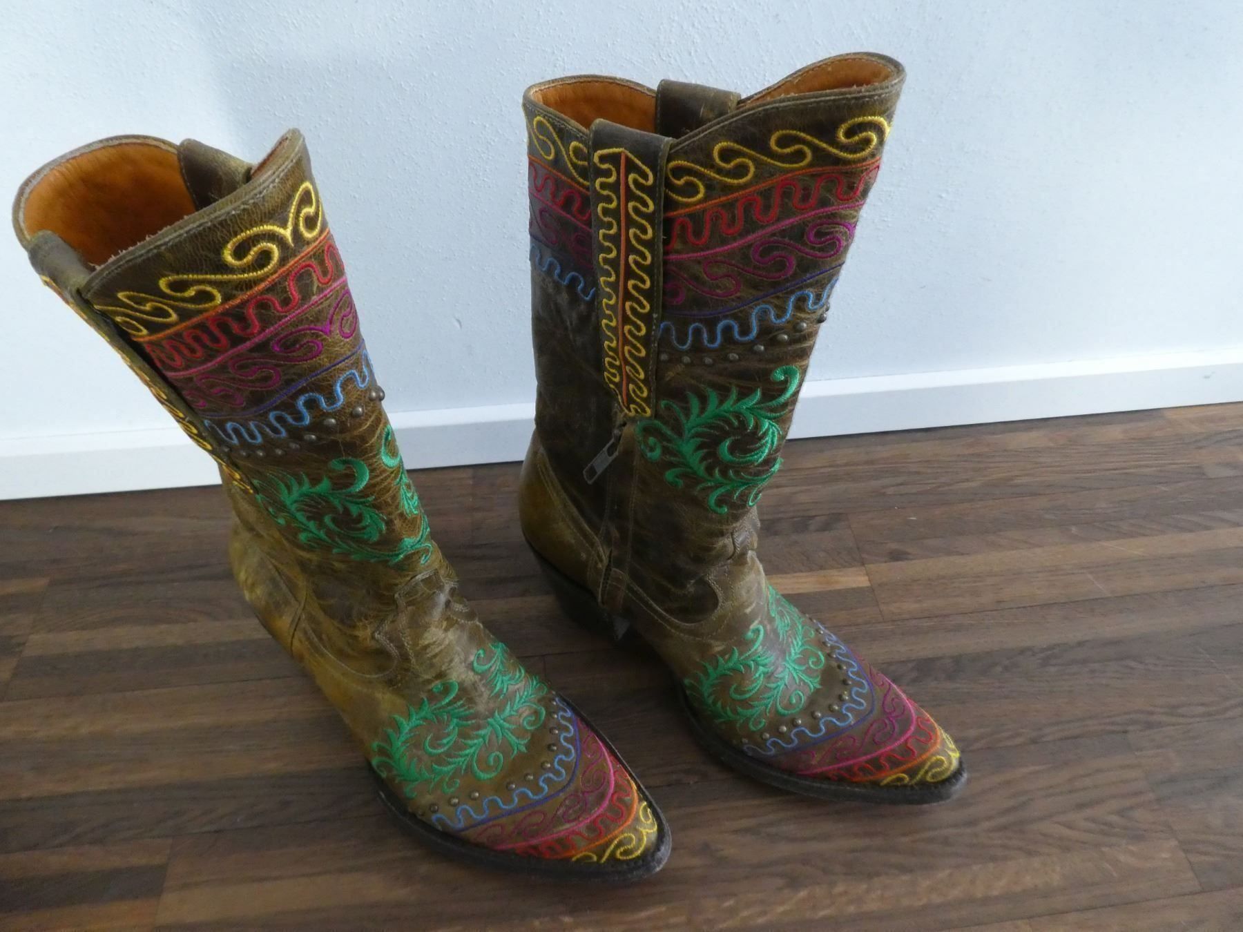 Scarpe da donna: OLD GRINGO echt Leder Western Boots Gr. 35 - 190332 – Usato da Küssnacht am Rigi venduto da Schuhe-Secondhand 1