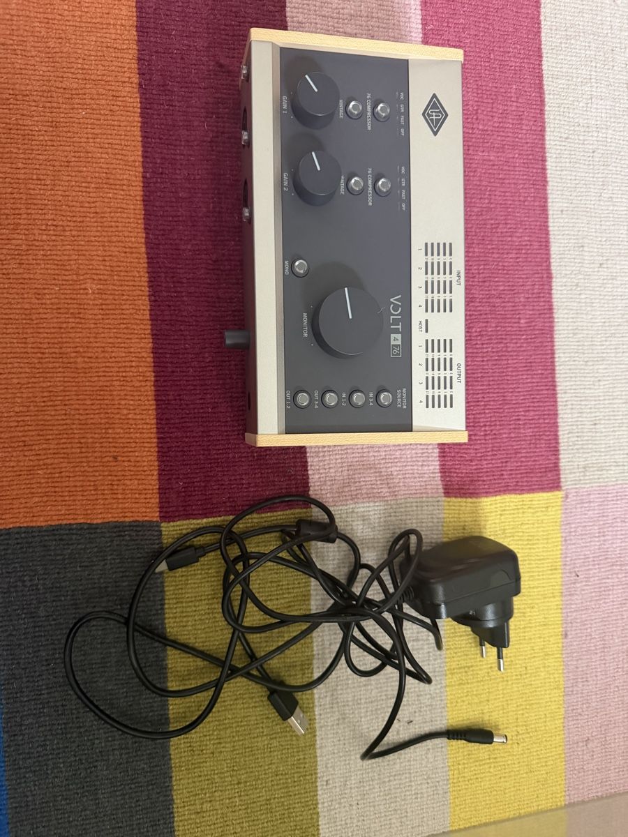 Musikinstrumente: Universal Audio Volt 476 USB Audio Interface – Neu (gemäss Beschreibung) aus Zürich von ChiaraJacomet 1