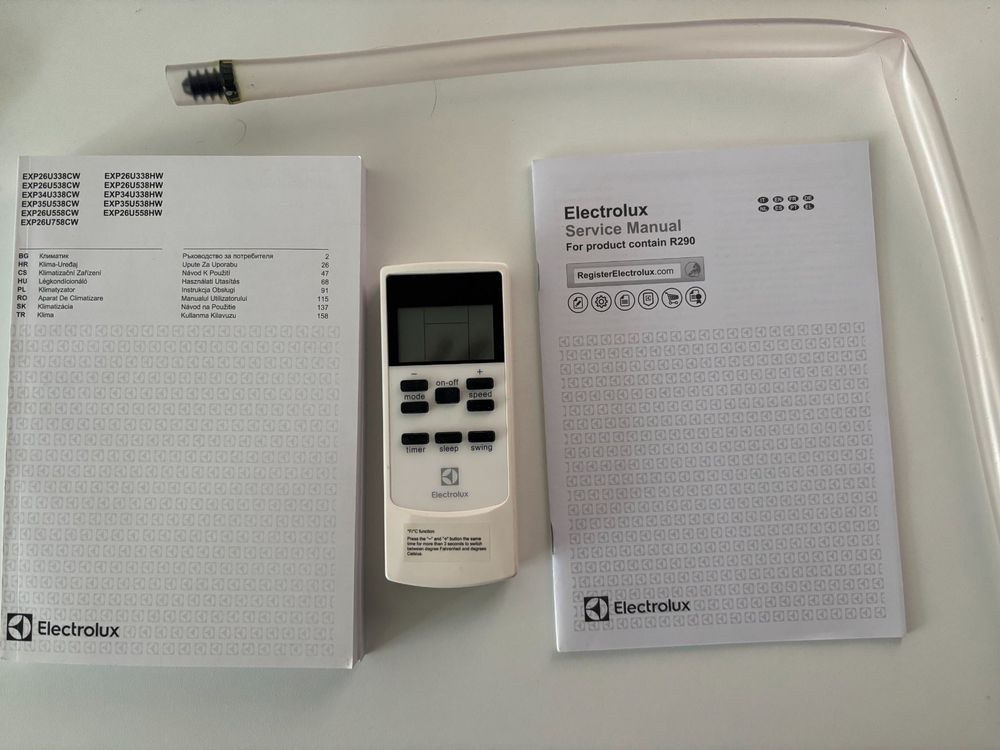 Electrolux Chill Flex Pro (50 m², 12000 BTU/h) + Fenster-Kit 4