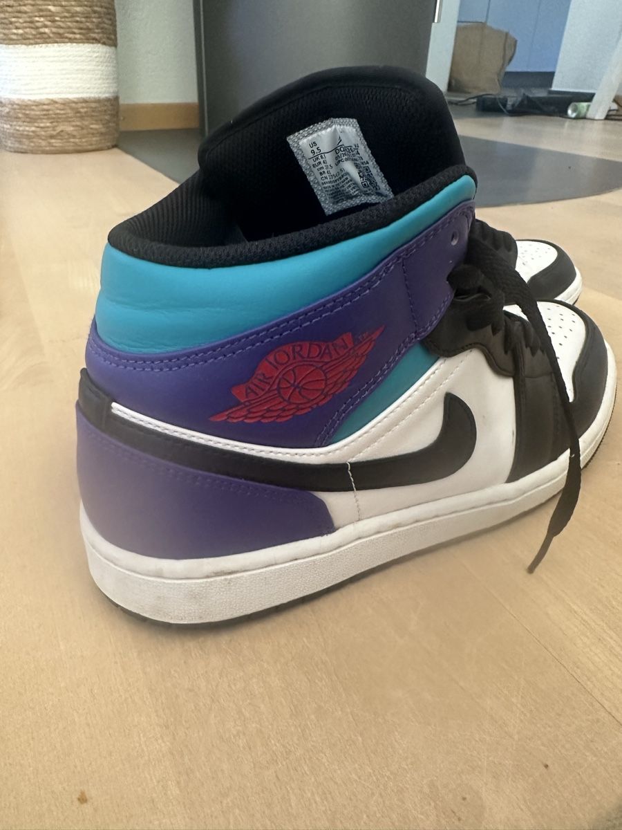 Jordan Scarpe da uomo: AIR JORDAN 1 Mid 'Aqua' Style Gr.43 – Nuovo (secondo la descrizione) da Vinelz venduto da Sanela-B 2