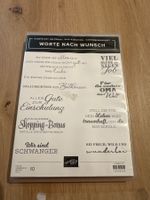 Stampin up Stempelset “Worte nach Wunsch”