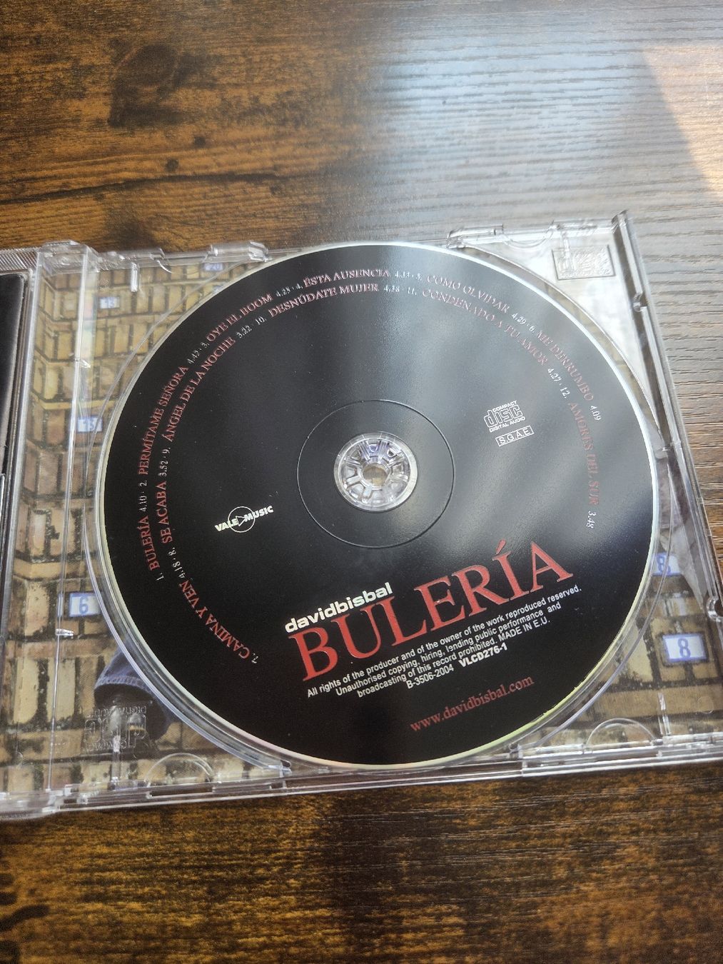 CD: CD David Bisbal Buleria good condition – Usato da Winterthur venduto da Maricels_Boutique 1