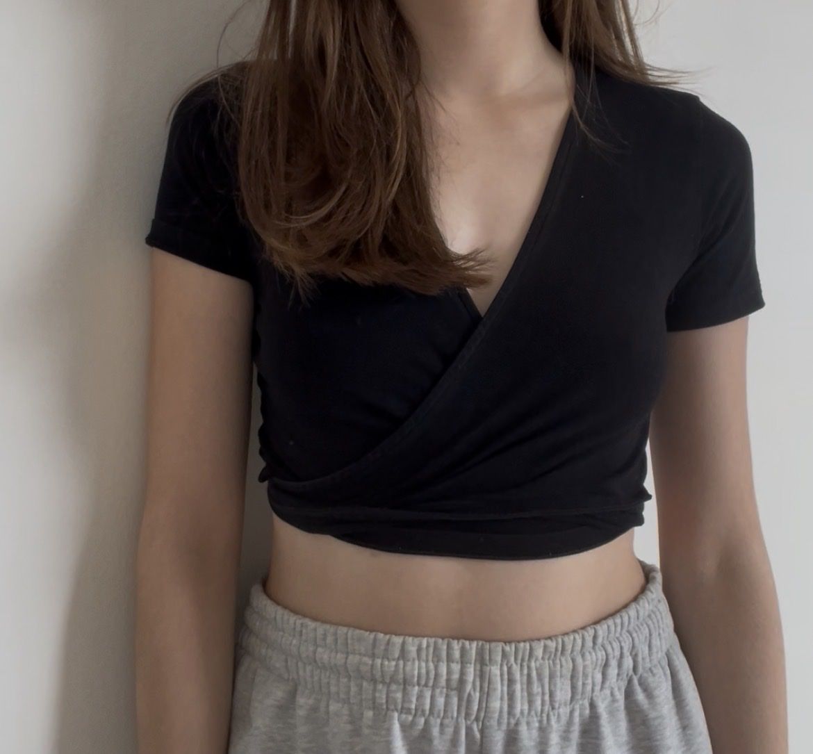 Top: Crop Top, Wickeldesign – Nuovo (secondo la descrizione) da Zumikon venduto da nata_sells 1