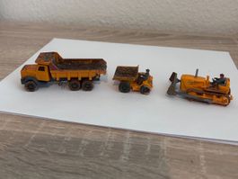 Konvolut Wiking Baustellen Fahrzeuge