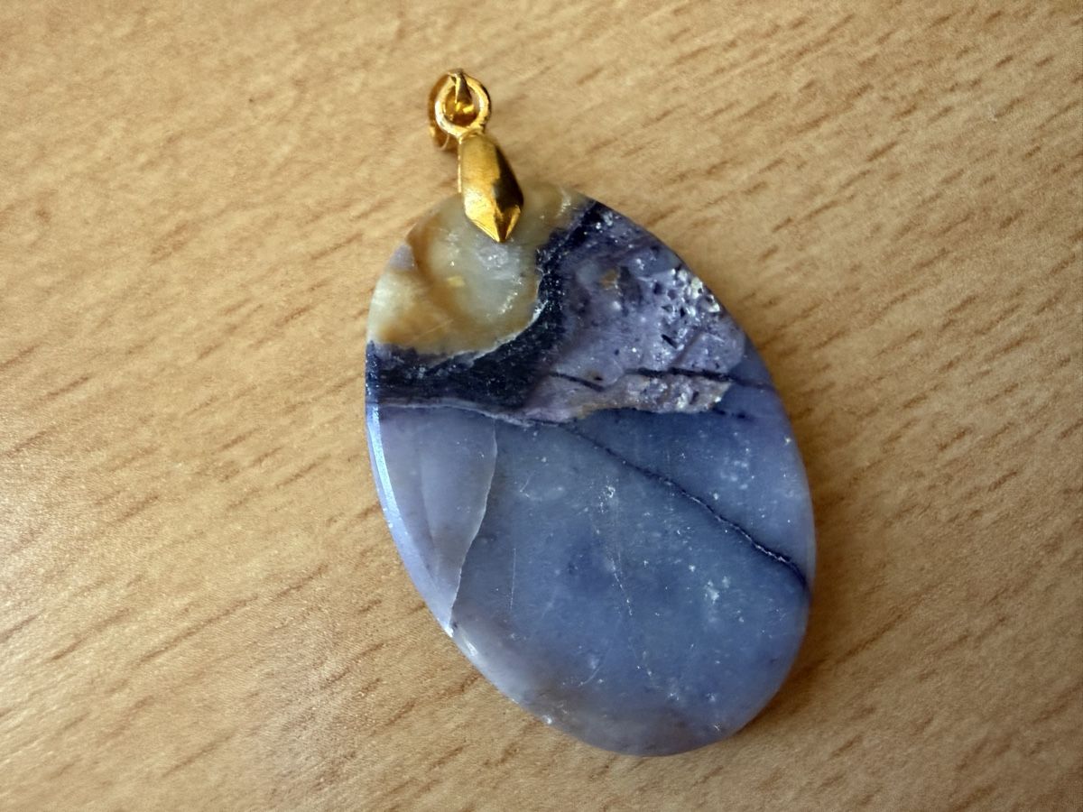 Anhänger: Lavendelquarz Anhänger – Neu (gemäss Beschreibung) aus Lamone von LaCantinaMagica 1