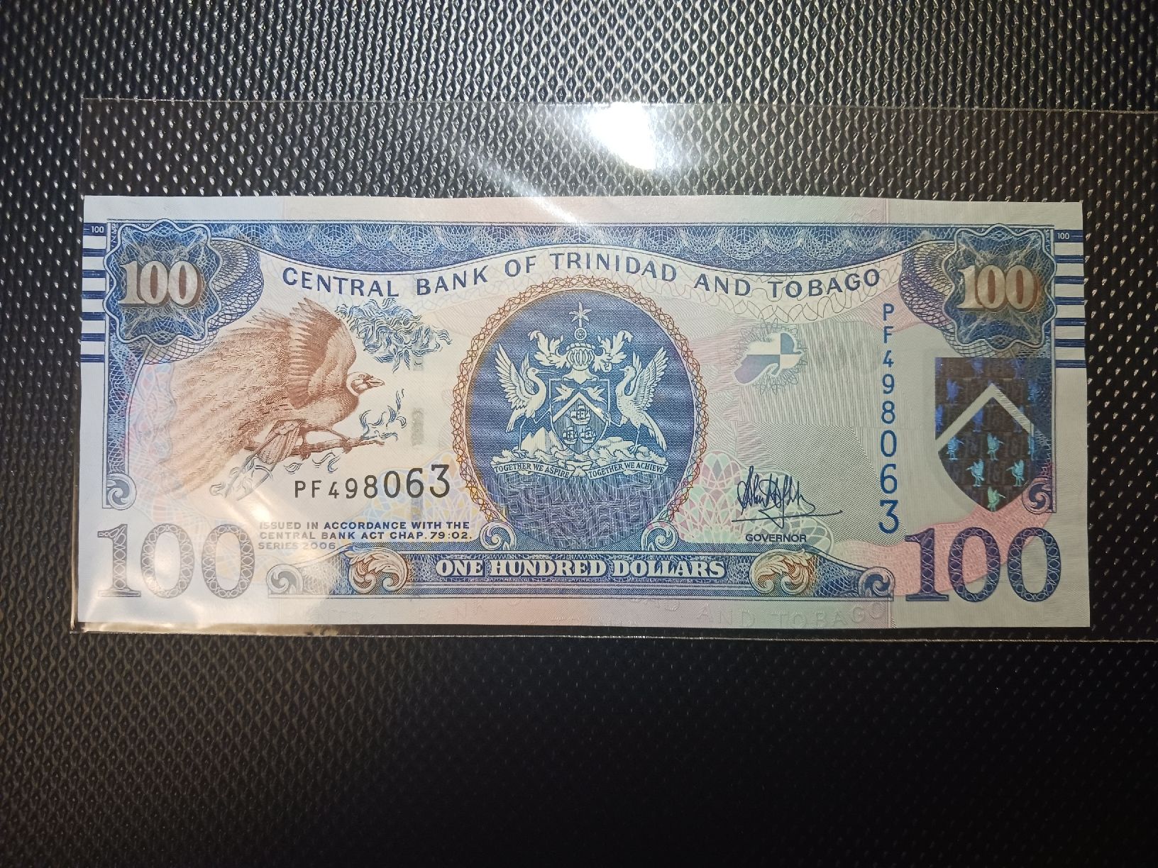 Banconote: Trinidad & Tobago 100 Dollar Note. – Usato da Geroldswil venduto da Antica01