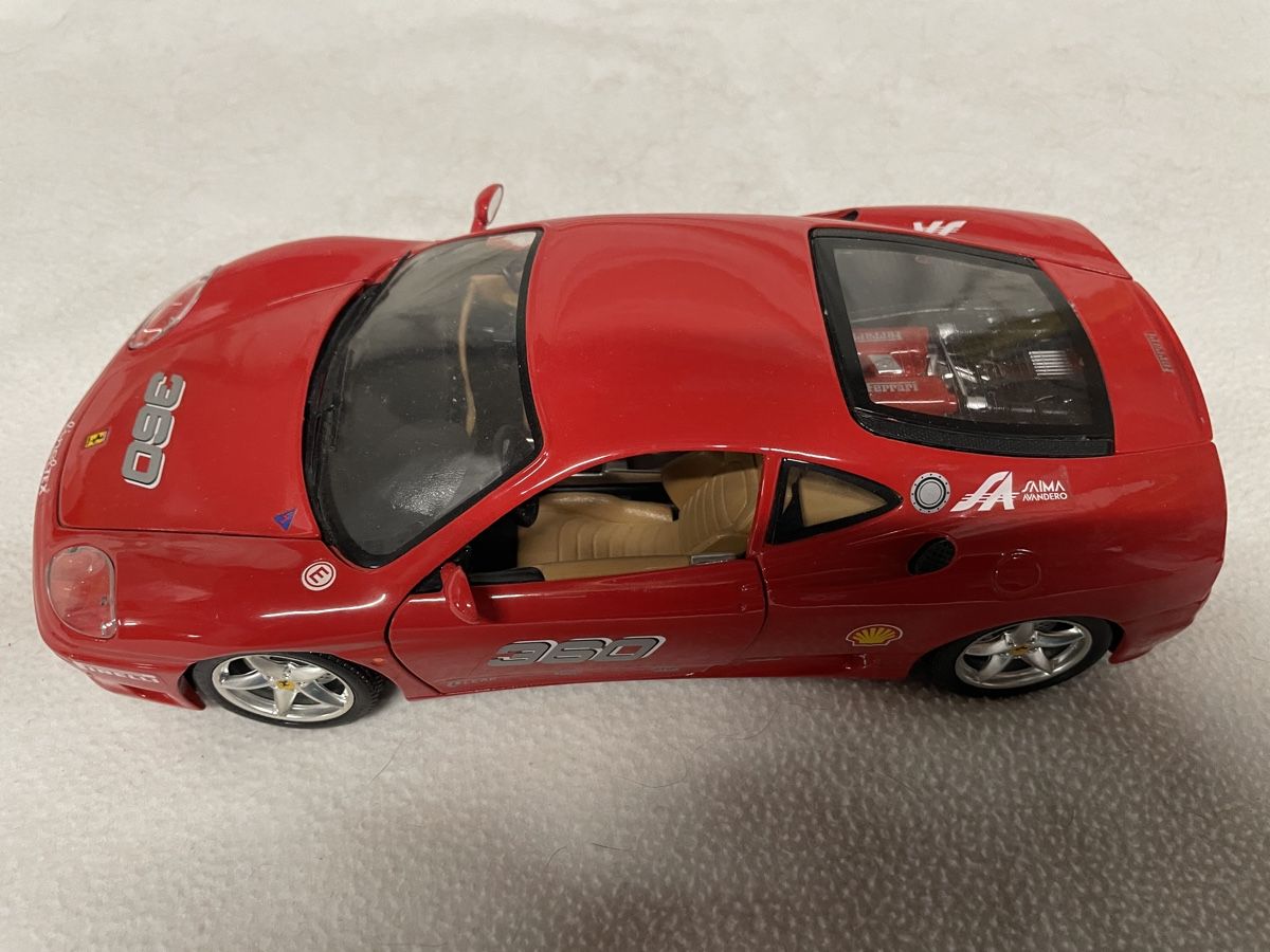 Bburago Modellautos: Ferrari 360 Modena von 1999 – Gebraucht aus Zuerich von HaYvFoRu