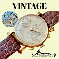 Minerva Swiss Vintage Chronograph