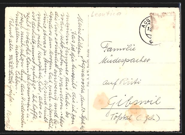 Cartes postales: Comprovasco /Acquarossa, Ortsansicht geg – D'occasion à Berlin par bartko-reher 1