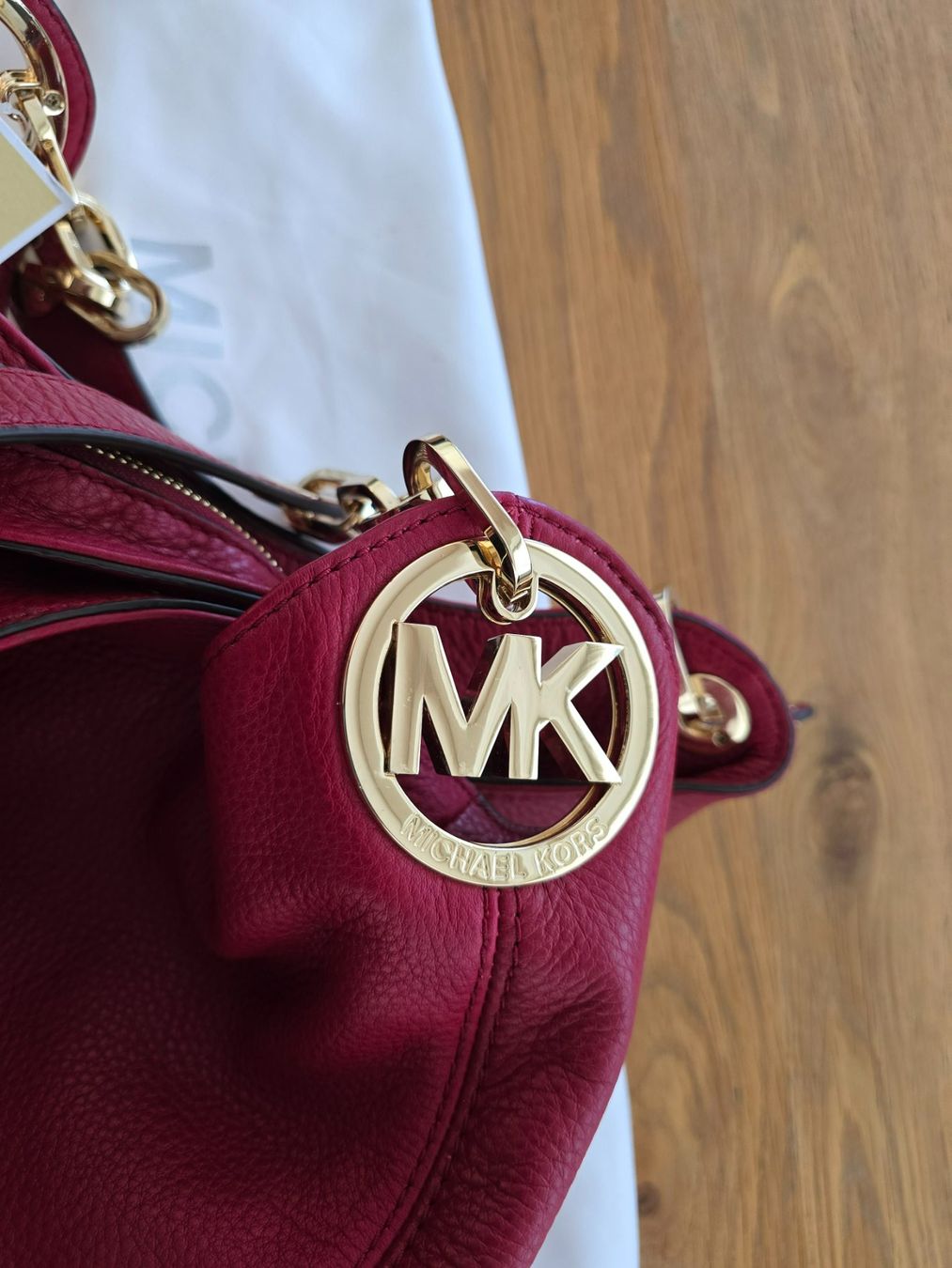 Michael Kors Borse da donna: Original Michael Kors Fulton Large Leder Handtasche – Nuovo (secondo la descrizione) da Au ZH venduto da WPD 2