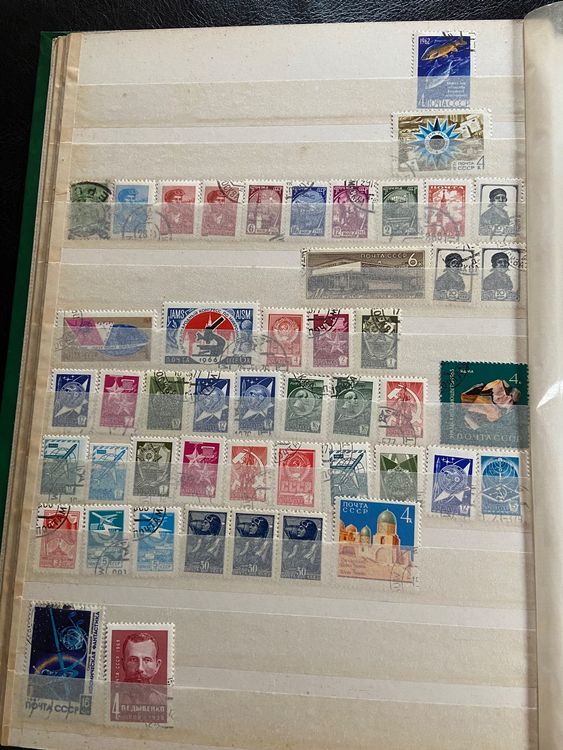 Timbres Anciens De Russie Et CCCP Annulés 8 Pages | Kaufen Auf Ricardo