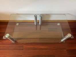 Couchtisch aus Glas Glastisch Glass coffee table