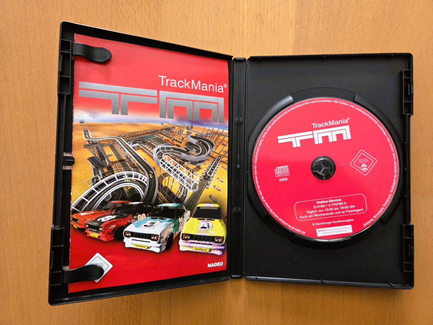Giochi: PC - CD ROM GAME - TRACK MANIA – Usato da Brüttisellen venduto da Nighttrain 1