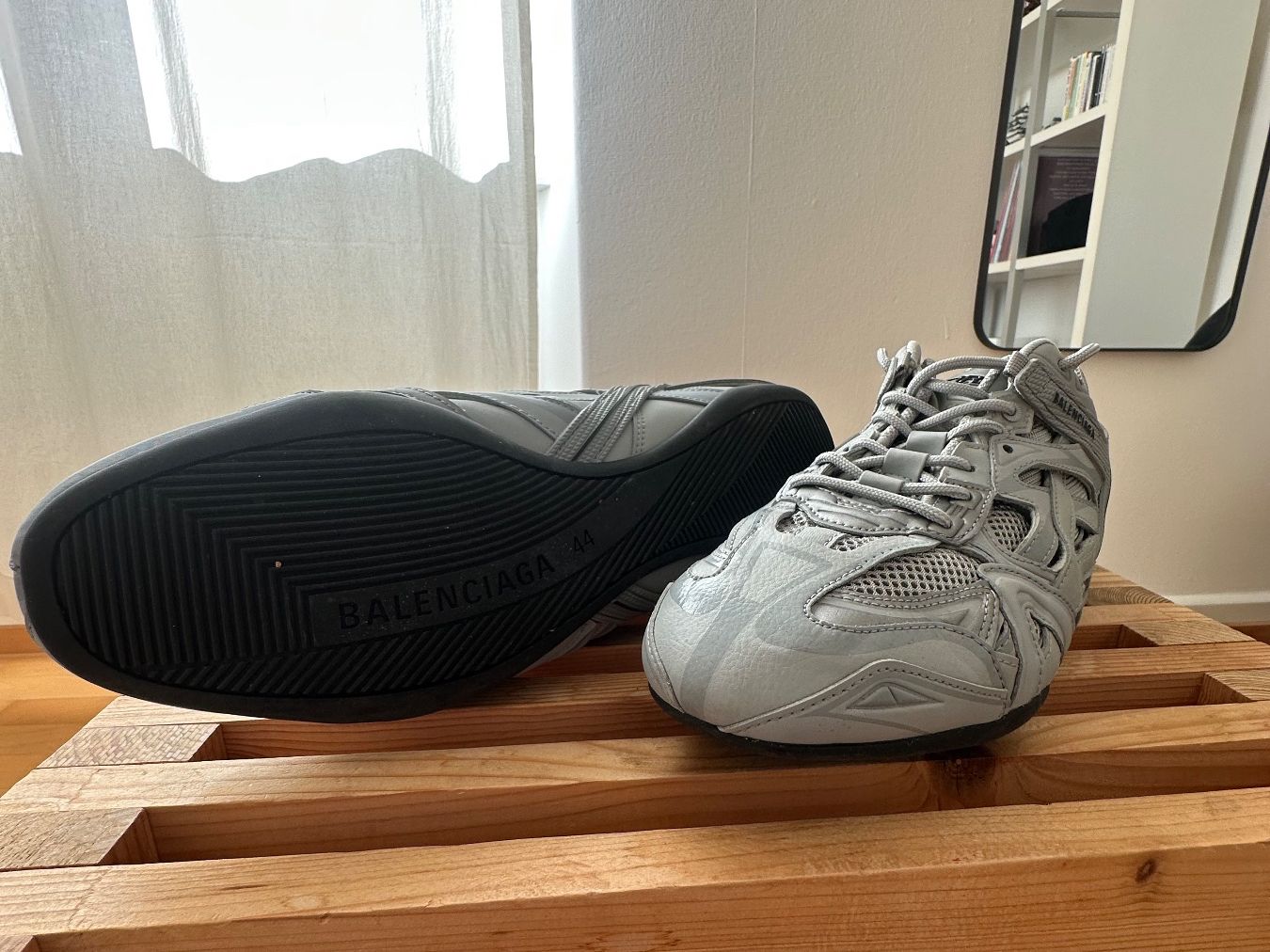 Balenciaga Scarpe da uomo: Balenciaga Drive Sneaker Grey – Usato da Luzern venduto da lenny.scm 4