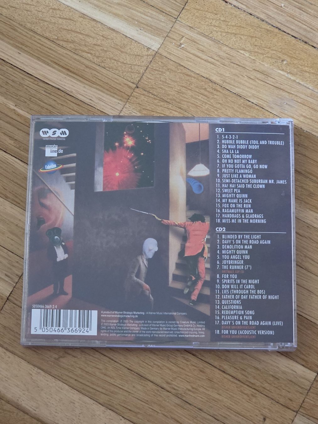 CD: Doppel-CD: Manfred Mann Greatest Hits 1963-2003 – Usato da Aesch BL venduto da immon 1