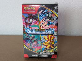 Bundle 6 Boosters Chaos Ascendant Pokémon FR - Neuf & Scellé