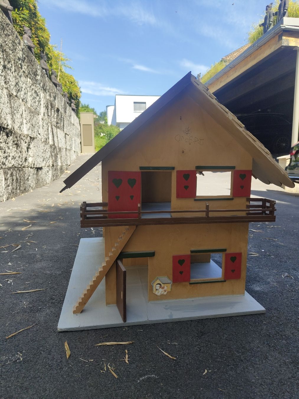 Puppenhäuser & -möbel: Handgemachtes Bauernhaus – Gebraucht aus horw von pasula_lu