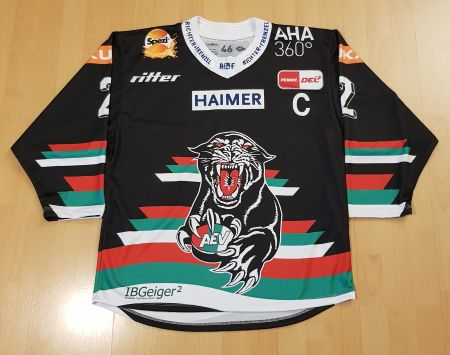 Ausburger EV Metzen Athletic Trikot, Grosse M, Nr. 2- Lamb