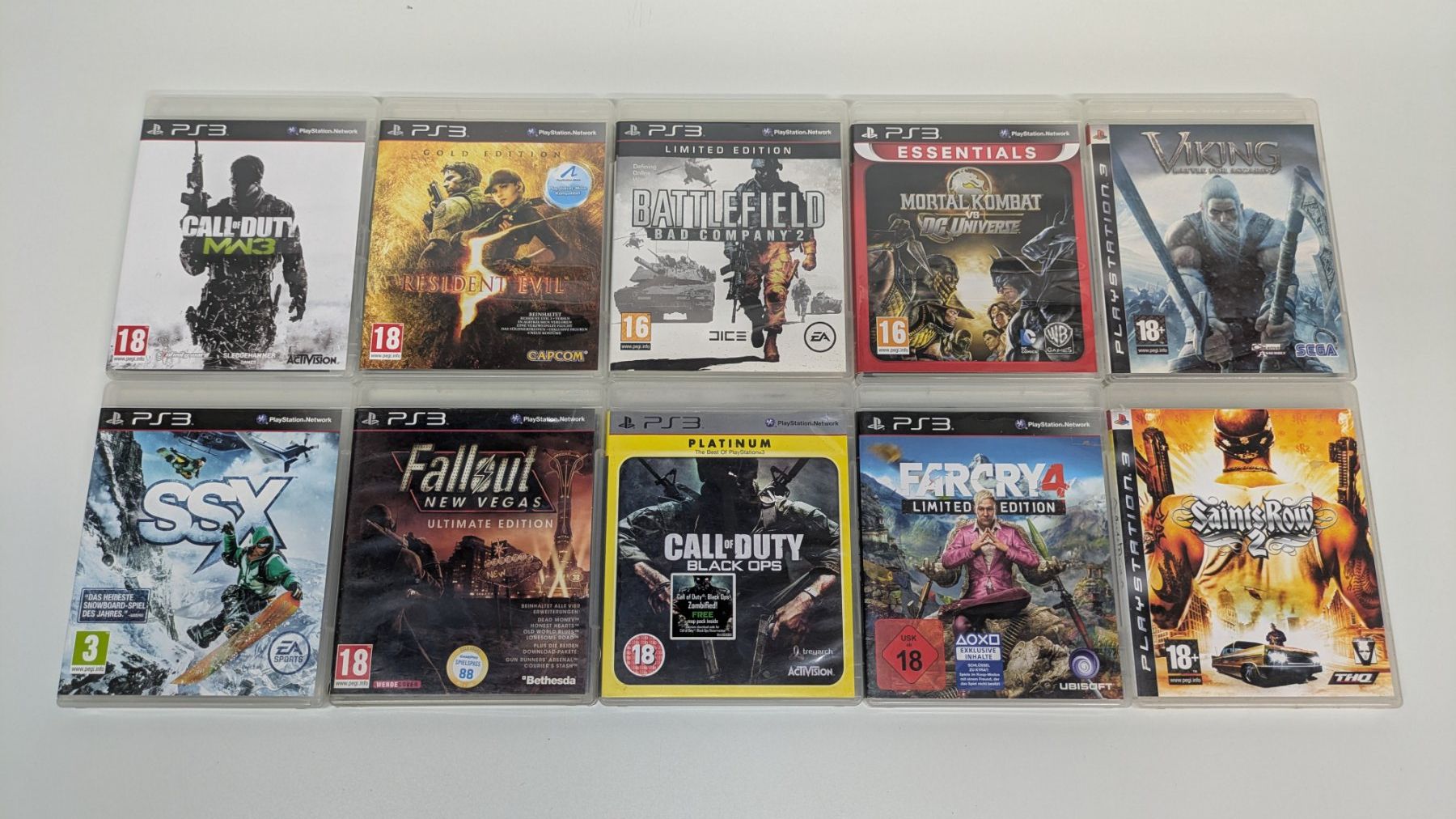Sony Giochi: 20 PlayStation 3 Games, PS3 Sammlung – Usato da Menziken venduto da mame18 1