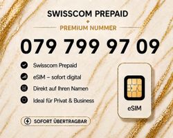 Swisscom Prepaid Premium Nummer