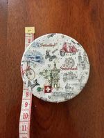Taschenspiegel Schweiz Design rund guter Zustand