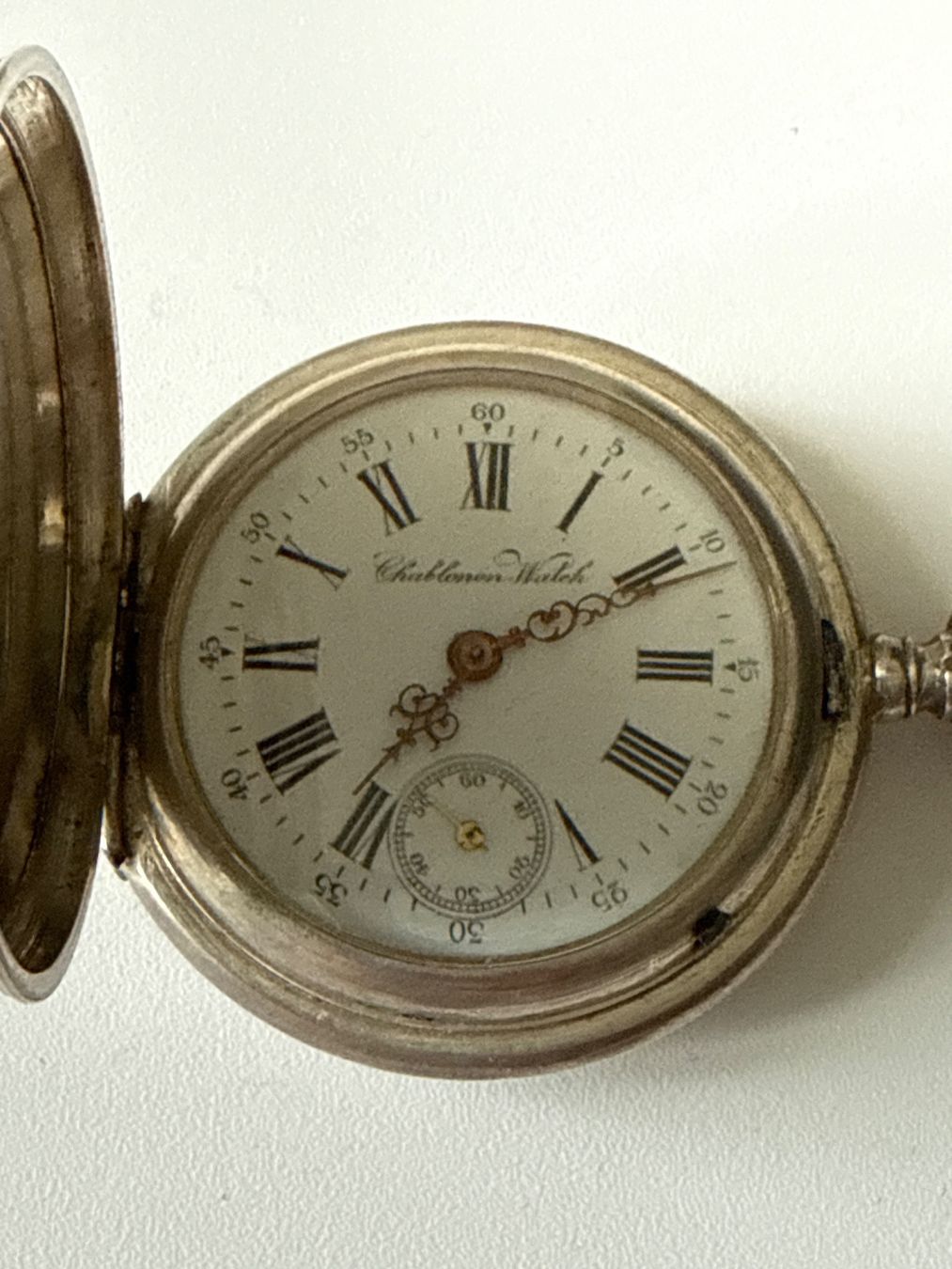 Uhren: Antike Taschenuhr Silber läuft – Gebraucht aus Stadel von amigo014